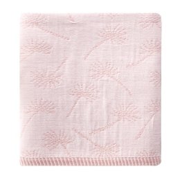 Κουβέρτα Βρεφική Trini 14 Old Rose Kentia Κούνιας 100x140cm 100% Βαμβάκι