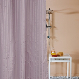 Κουρτίνα Μπάνιου Toby 14 Lavender Kentia 240Πx180Υ 240x180cm Πολυέστερ
