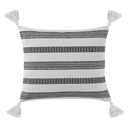 Μαξιλαροθήκη Διακοσμητική Casa 2320 Black-White Kentia 45X45 Πολυέστερ