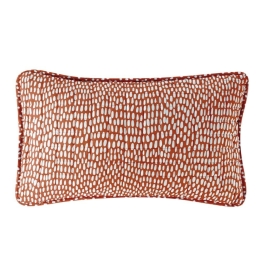 Μαξιλαροθήκες Nomade 06 (Σετ 2τμχ) Terracotta Kentia 52X72 Microfiber-Polyester
