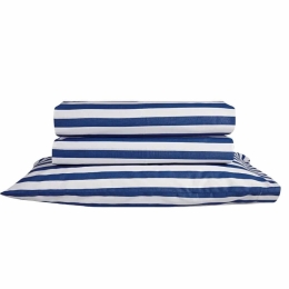 Σεντόνι Dixon A 01 Με Λάστιχο Blue Kentia Μονό 100x235cm 100% Βαμβάκι
