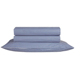 Σεντόνι Dixon B 01 Blue Kentia Μονό 160x270cm 100% Βαμβάκι