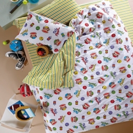 Σεντόνια Παιδικά Paul Frank 39 (Σετ 3τμχ) Multi Kentia Μονό 160x270cm 100% Βαμβάκι