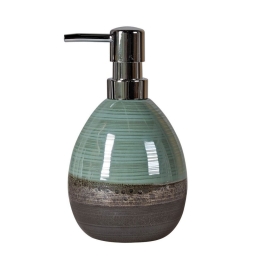 Δοχείο Κρεμοσάπουνου Spirit D 239 Green-Brown Kentia Κεραμικό