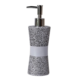 Δοχείο Κρεμοσάπουνου Spirit G 2316 White-Black Kentia Πολυρεσίνη