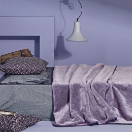 Κουβέρτα Notte 42 Mauve Kentia King Size 260x240cm Πολυέστερ