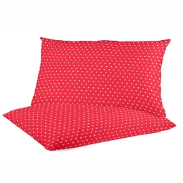 Μαξιλαροθήκες Παιδικές Troufa A (Σετ 2τμχ) Red Kentia 50Χ70 50x70cm 100% Βαμβάκι