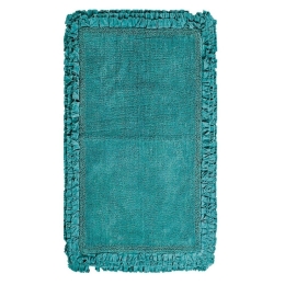 Πατάκι Μπάνιου Rafla 07 Turgoise Kentia 60Χ90 60x90cm 100% Βαμβάκι