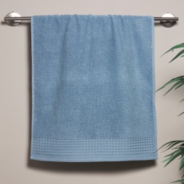 Πετσέτα Sloan 19 Blue Kentia Χεριών 30x50cm 100% Βαμβάκι