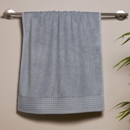 Πετσέτα Sloan 22 Grey Kentia Σώματος 70x140cm 100% Βαμβάκι