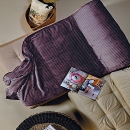 Ριχτάρι Sergio 04 Mauve Kentia Τριθέσιο 180x280cm Πολυέστερ