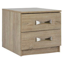 ΚΟΜΟΔΙΝΟ ΜΕ 2 ΣΥΡΤΑΡΙΑ ΚΑΙ ΧΕΡΟΥΛΙ ASHLYN HM2235.02 SONAMA 48x40x42εκ.
