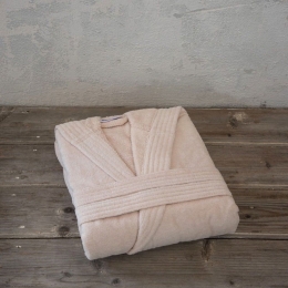 Μπουρνούζι Zen Με Κουκούλα Light Pink Nima