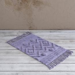 Πατάκι Μπάνιου Enzo Lavender Nima 50 X 80 100% Βαμβάκι