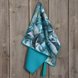 Πετσέτα Κουζίνας Hana Petrol Nima 40x60cm Microfiber