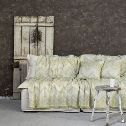 Ριχτάρι Elation Green Nima Διθέσιο 180x240cm Βαμβάκι-Πολυέστερ