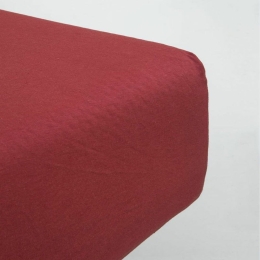 Σεντόνι Με Λάστιχο Naem Dark Terracotta Nima King Size 180x230cm 100% Βαμβάκι