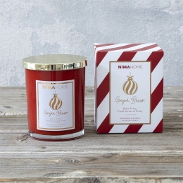 Αρωματικό Κερί 350gr - Ginger Brown Nima Παραφίνη