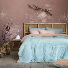 Κουβερτοπάπλωμα Nuan Aqua - Pink Nima Μονό 160x220cm Πολυέστερ