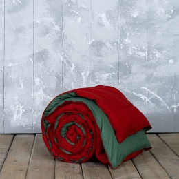 Πάπλωμα Abalone Red - Green Nima Υπέρδιπλο 220x240cm Microfiber