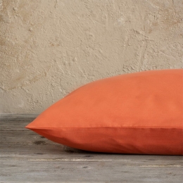 Μαξιλαροθήκες Unicolors (Σετ 2τμχ) Vivid Coral Nima 52X72 100% Βαμβάκι