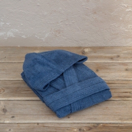 Μπουρνούζι Παιδικό Wizard Denim Blue Nima