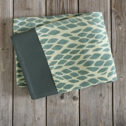 Πετσέτα Θαλάσσης Jangal Jacquard Green Nima Θαλάσσης 90x160cm 100% Βαμβάκι