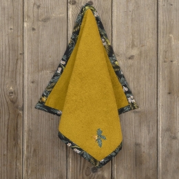 Πετσέτα Κουζίνας Tropical Green-Mustard Nima 45x45cm 100% Βαμβάκι