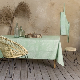Τραπεζομάντηλο Aissa Green Nima 150X190 100% Βαμβάκι
