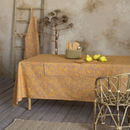 Τραπεζομάντηλο Salma Deep Orange Nima 150X150 100% Βαμβάκι