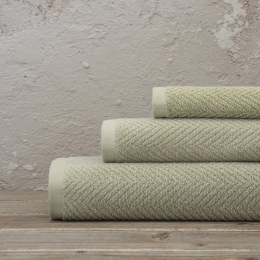 Πετσέτα Bold Beige Nima Προσώπου 50x90cm 100% Βαμβάκι