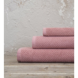 Πετσέτα Bold Pink Nima Χεριών 30x50cm 100% Βαμβάκι