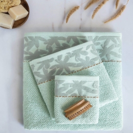 Πετσέτα Elect Light Green Nima Προσώπου 50x90cm 100% Βαμβάκι