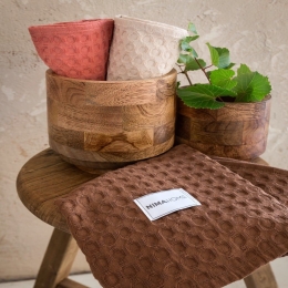 Πετσέτες Κουζίνας Ground (Σετ 3τμχ) Multi Nima 50x70cm 100% Βαμβάκι