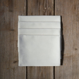 Πετσέτες Φαγητού Woods (Σετ 4τμχ) 42x42 Off White Nima Viscose-Πολυέστερ
