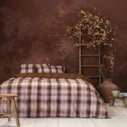 Σεντόνια Alan (Σετ 4τμχ) Earth Nima Υπέρδιπλo 240x260cm 100% Βαμβάκι