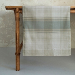 Runner Naive Green-Beige Nima 48Χ150 48x150cm 100% Βαμβάκι