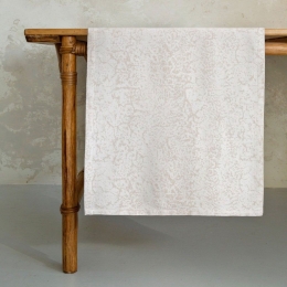 Runner Piel Beige Nima 50Χ165 50x165cm Βαμβάκι-Πολυέστερ