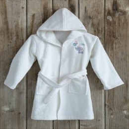 Μπουρνούζι Βρεφικό Little Love White Nima