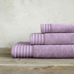 Πετσέτα Feel Fresh Pale Mauve Nima Σώματος 90x145cm 100% Βαμβάκι