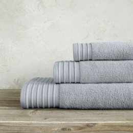 Πετσέτα Feel Fresh Steel Grey Nima Προσώπου 50x100cm 100% Βαμβάκι