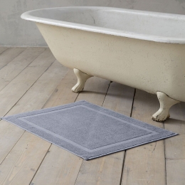 Πατάκι Μπάνιου Ξενοδοχείου Volcano Medium Gray 100% Βαμβάκι 50Χ75 50x75cm 100% Βαμβάκι