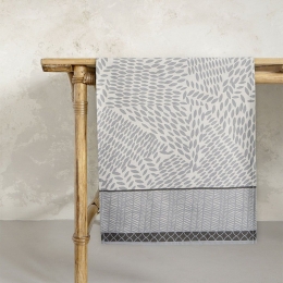 Runner Fresia Greige Nima 48Χ150 48x150cm 100% Βαμβάκι