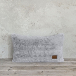 Μαξιλάρι Διακοσμητικό (Με Γέμιση) Velure Light Grey Nima 30X50 Πολυέστερ