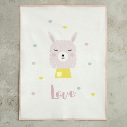 Σελτεδάκι Βρεφικό Love Multi Nima 60x80cm 100% Βαμβάκι