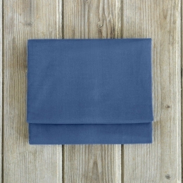 Σεντόνι Unicolors Dark Denim Nima Queen Size 240x260cm 100% Βαμβάκι