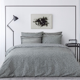 Σεντόνια Hilly (Σετ 4τμχ) Dark Mint Nima Διπλό 220x260cm 100% Βαμβάκι