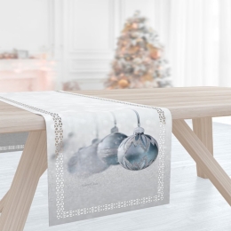 Runner Χριστουγεννιάτικο 2014 Laser Cut Grey Saint Clair 40Χ160 40x160cm