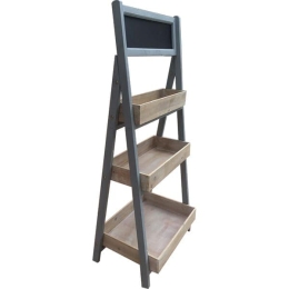 Σταντ Ξύλινο με Μαυροπίνακα 52Χ38Χ119 cm
