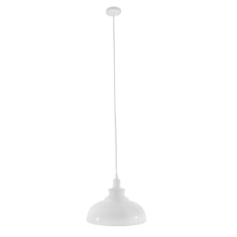 Φωτιστικό Οροφής Andy 00999 1xΕ27 Φ35x28cm White-Gold GloboStar